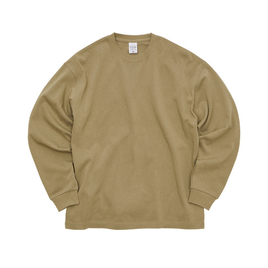 9.1オンス マグナムウェイト ビッグシルエット ロングスリーブ Tシャツ(2.1インチリブ)