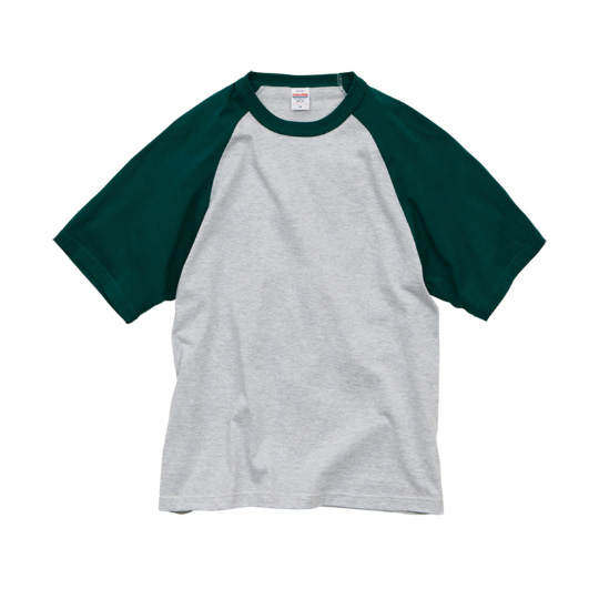 5.6オンス ラグランスリーブ Tシャツ