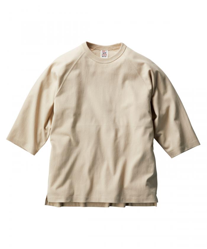 オープンエンド リラックスフィット ラグランTシャツ