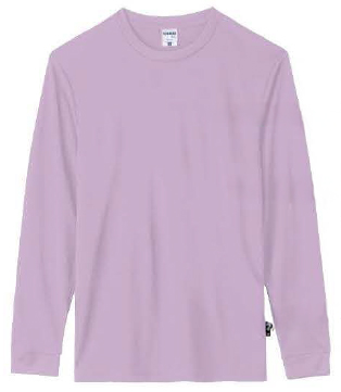4.3オンスドライロングスリーブTシャツ(ポリジン加工)