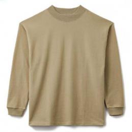 10.2オンススーパーヘビーウェイトモックネックTシャツ