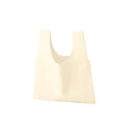 厚手コットンフラットミニマルシェバッグ