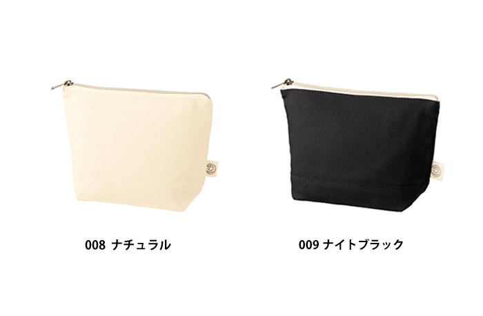 オーガニックコットンキャンバスデイリーポーチ(S)